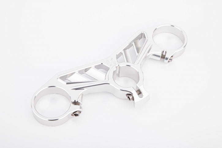 Billet Aluminium steering top triple yoke Panigale V4 - OEM 53mm fork