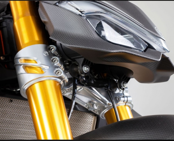 Moto Corse® Aluminium steering lower triple clamp (diameters 58mm) Streetfighter V4 / Panigale V4