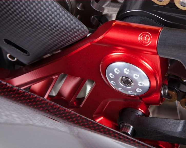 Moto Corse® side frame plates kit for Panigale V 4 2022