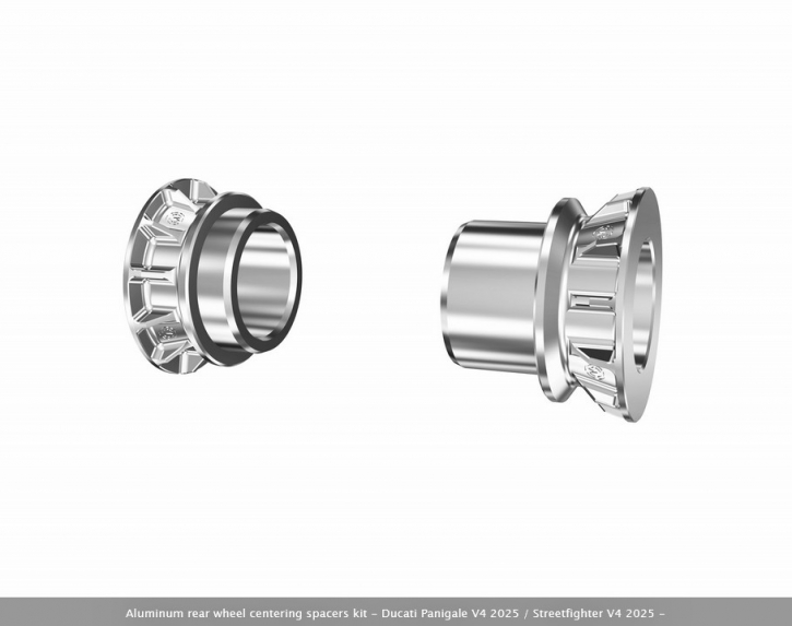 MotoCorse aluminium rear axle spacer for Ducati Panigale V4 2025- / Streetfighter V4 2025-
