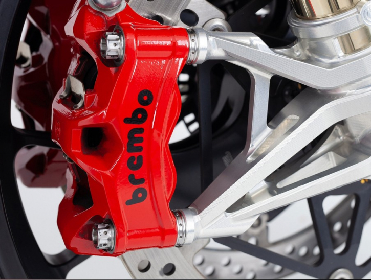 MotoCorse titanium caliper spacer kit Ducati/ Aprilia
