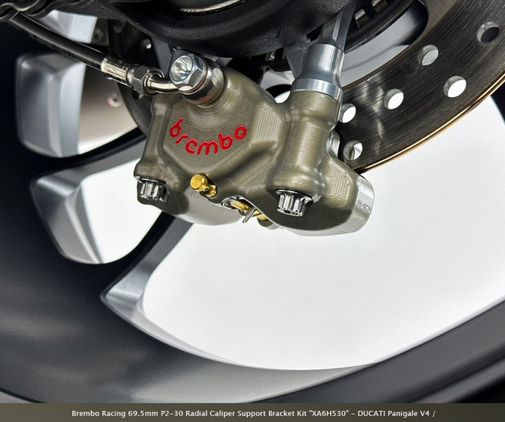 Motocorse Brembo Racing 69.5mm P2-30 Radialbremszangen Halter für "Brembo XA6H530" Motocorse Brembo Racing 69.5mm P2-30 Radialbremszangen Halter für "Brembo XA6H530"