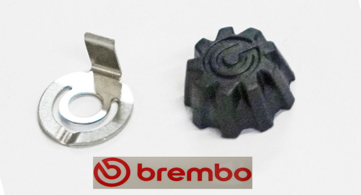Brembo lever adjustment knob with click spring for RCS Corsa Corta