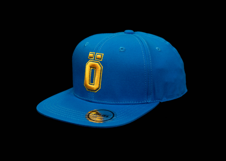 snapback  cap " Ö " blau