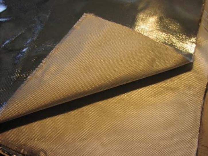heat protection mat with aluminum coating