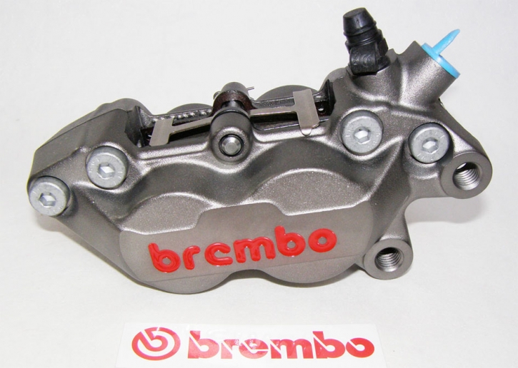 Brembo Bremszange P4 30/34, Titanium Finish rechts
