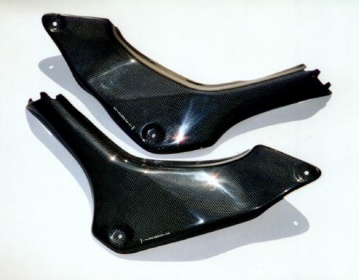 Carbon sidepanels Hornet (98-02)