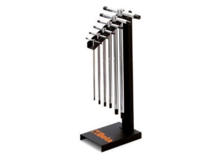 t-handle wrenches set with support 6 pc.