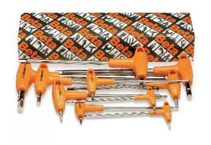 offset hexagon key wrenches, with high torque handles