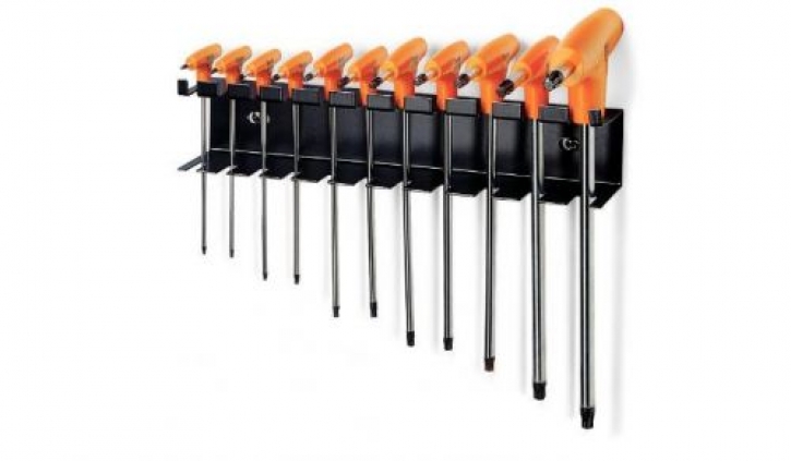 offset hexagon key wrenches, with high torque handles support