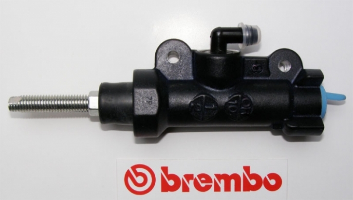 Brembo rear master cylinder PS 12.7E, without reservoir, black