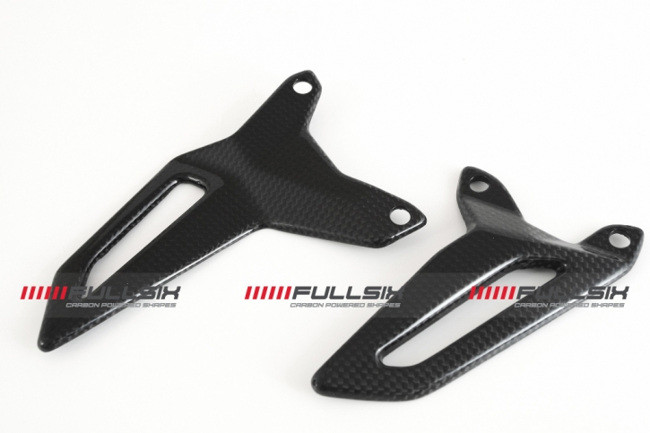 Carbonfibre heel plates for Ducati Panigale 899/ 959/ 955 V2 2020- 1199/ 1299