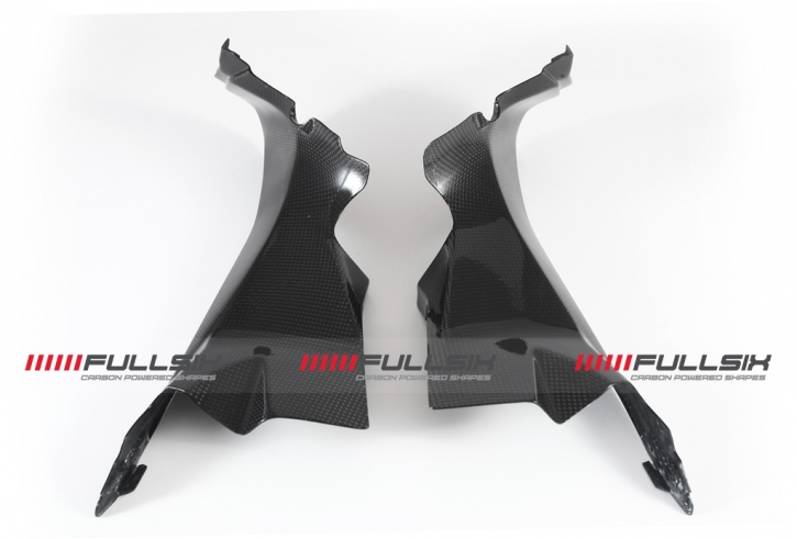 Carbonfibre air funnel covers LH&RH for Ducati Panigale 899/ 959/ 1199/ 1299
