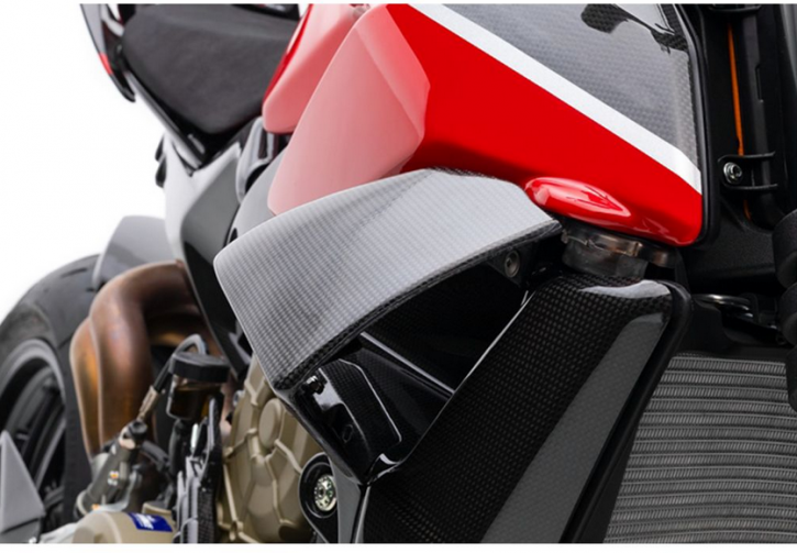Carbon Winglets "new design" für Ducati Streetfighter V4 2020-