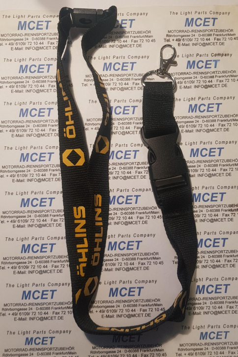 Öhlins lanyard new brand logo Öhlins lanyard new brand logo
