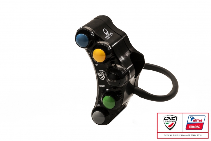 Ducati Panigale V4 left handlebar switch Pramac Racing Lim. Ed - Race use