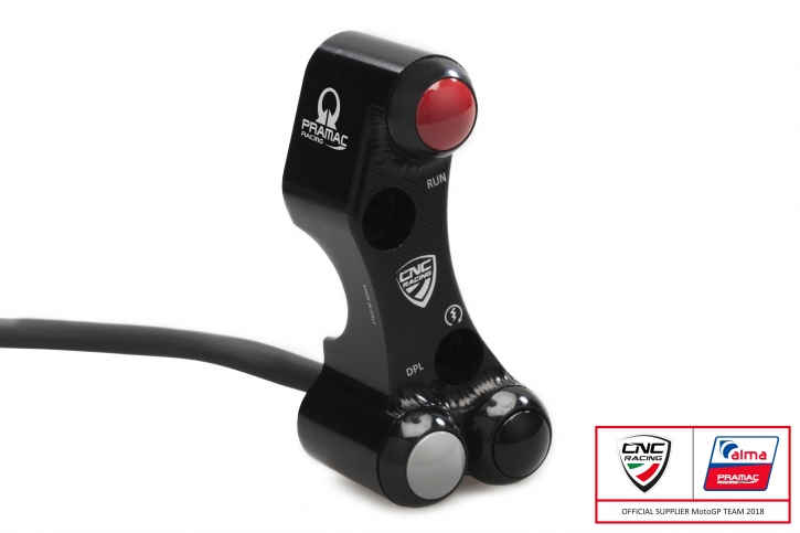 Ducati Panigale V 4 right handlebar switch PRAMAC edit.- Brembo PR CNC/ Schmiede MC