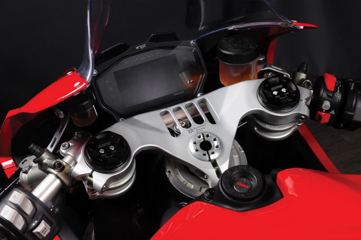 Bonamici top triple clamp Panigale V2 2020-2024