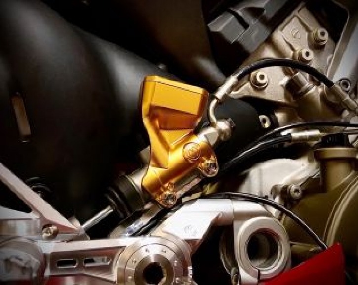 Moto Corse® Rear Brake oil reservoir kit for Brembo OEM pump Panigale V4 / Streetfighter V4