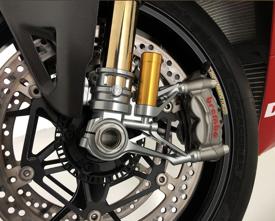 Moto Corse Gasdruck Gabelfüße 100 mm für Panigale V4-102130147