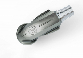 MotoCorse titanium valve 90° M8