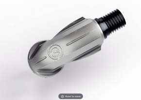 MotoCorse titanium valve 90° M8