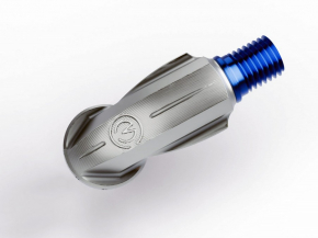 MotoCorse titanium valve 90° M8