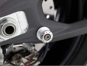 MotoCorse aluminium rear stand boggins titanium bolts M6