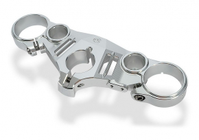 Moto Corse® Billet Aluminium steering top triple yoke Streetfighter V4 - Ohlins OEM 53 mm fork