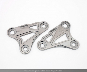 MotoCorse titanium rear susppension link for Panigale V4 2025-