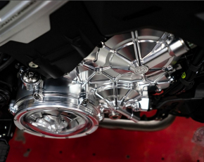 Moto Corse aluminum engine case RH side for Streetfighter V4 2020-2023-