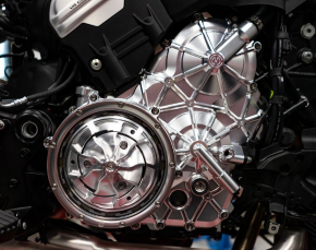 Moto Corse aluminum engine case RH side for Multistrada V4 2021-2023-
