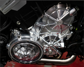 Moto Corse Aluminium Motorgehäusedeckel rechts für Panigale V4 2018-