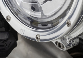 Moto Corse Aluminum Rahmen mit Sichtscheibe für Kupplungsdeckel 102110045
