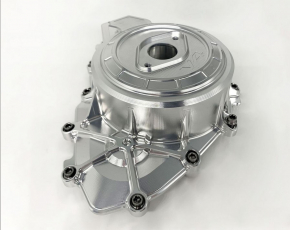 MotoCorse aluminum alternator crankcase with titanium screws - Panigale V4 2025-
