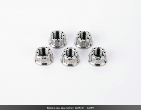 MotoCorse Titan Kettenblattmutter 5 Stk. für Panigale V4 2025-