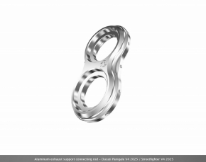 MotoCorse Aluminium Auspuffhalter für Ducati Panigale V4 / Streefighter V4 2025-