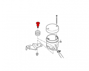 MotoCorse Titanium Brake/Clutch Fluid Reservoir Screw - Brembo