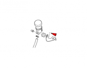MotoCorse Titanium Brake/Clutch Fluid Reservoir Screw - Brembo