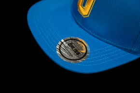 snap back cap " Ö " blue