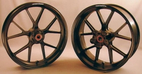 Marchesini forged alumium wheel set M10RS-Kompe with homologation