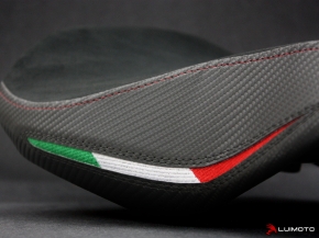 Ducati 1199 seat cover Team Italia with 1199 Logo DP comfort seat