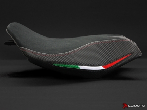 Ducati 1199 Sitzbankbezug Team Italia 1199 Logo DP Komofrt Seat