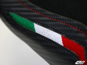 Ducati Streetfighter seat cover Team Italia Logo