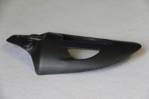 carbon fibre rear shock cover Panigale 1199 2012-