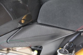 carbon fibre under seat panels Panigale 1199 2012-