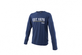 T-shirt Langam Est. 1976 blau