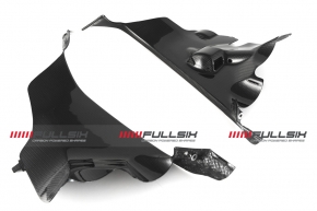 Carbonfibre air funnel LH&RH for Ducati Pangiale V4