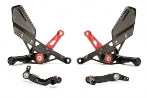 Mue2 rearset for Yamaha YZF R 1 2015-