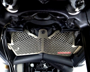 Moto Corse radiator guard Diavel titanium